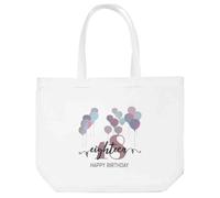 Azeeda 'Happy Birthday Eighteen' Tote Shopping Bag For Life (BG00082564)