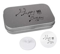 Azeeda 'Happy Birthday' Golf Markers Gift Set (GO00084489)