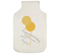 Azeeda 'Happy Birthday Love from Your Dads' Hot Water Bottle Cover (HW00046639)