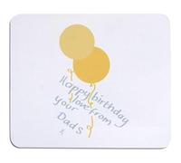Azeeda 'Happy Birthday Love From Your Dads' Mouse Mat/Desk Pad (MO00043079)