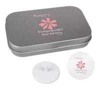 Azeeda 'Happy Birthday on Valentines Day' Golf Markers Gift Set (GO00076187)