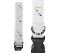 Azeeda 'Happy Birthday Spiders ' Dog Collar - White, S (PR00083925) | Adjustable Collar for Leads, ID Tags, Walks and Photos