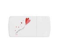 Azeeda 'Happy Birthday Valentine' Pill Box with Tablet Splitter (PI00040175)