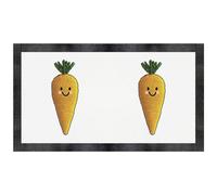 Azeeda 'Happy Carrot' Pet Feeding Mat (PM00029092)