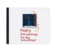 Azeeda 'Happy Christmas to My Teacher ' Wallet (WL00027219)