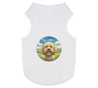 Azeeda 'Happy Cockapoo' Pet Dog/Cat T-Shirt, L (PT00162063)