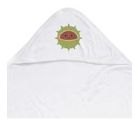 Azeeda 'Happy Conker' Baby Hooded Towel (HT00044230)