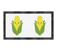 Azeeda 'Happy Corn on the Cob' Pet Feeding Mat (PM00037343)