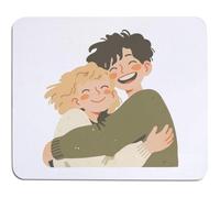 Azeeda 'Happy Couple' Mouse Mat/Desk Pad (MO00048995)