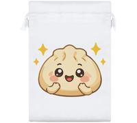 Azeeda 'Happy Dumpling' Satin Gift Bag - 25cm (SB00164111)