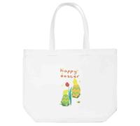 Azeeda 'Happy Easter Chicks' Tote Shopping Bag For Life (BG00082462)