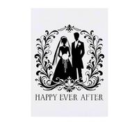 Azeeda 'Happy Ever After Couple' Temporary Tattoo - A6 (TO00100865)