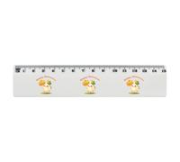 Azeeda 'Happy Halloween Ghost' Plastic Ruler - 15cm (RL00118383)