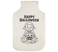 Azeeda 'Happy Halloween Vampire' Hot Water Bottle Cover (HW00044332)