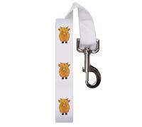 Azeeda 'Happy Highland Cow' Dog Lead/Leash (DL00028192)