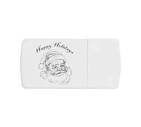 Azeeda 'Happy Holidays Vintage Santa ' Pill Box with Tablet Splitter (PI00038991)
