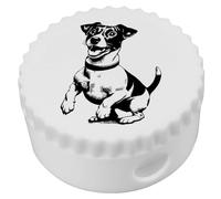 Azeeda 'Happy Jack Russell' Compact Pencil Sharpener (PS00054521)
