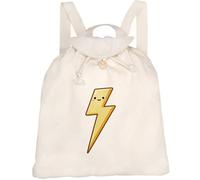 Azeeda 'Happy Lightning Bolt' Canvas Rucksack/Backpack (RK00048624)