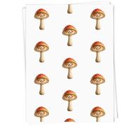 Azeeda 'Happy Mushroom' Gift Wrap Paper (GI00140708)