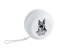 Azeeda 'Happy New Year 2026 German Shepherd' Retro Style Yo-Yo (YY00051640)
