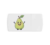Azeeda 'Happy Pear' Pill Box with Splitter (PI00044962)
