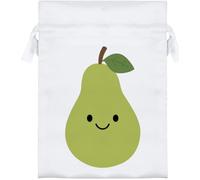 Azeeda 'Happy Pear' Satin Gift Bag - 18cm (SB00155934)