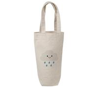 Azeeda 'Happy Rain Cloud' Cotton Wine Bottle Gift/Travel Bag (BL00050585)