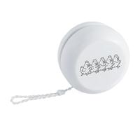 Azeeda 'Happy Running Chickens' Retro Style Yo-Yo (YY00050637)