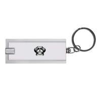 Azeeda 'Happy Shih Tzu Dog' LED Torch Keyring - Compact Pocket Flashlight with Keychain - Handy Mini Light for Bags and Keys (KT00040418)