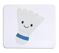 Azeeda 'Happy Shuttlecock' Mouse Mat/Desk Pad (MO00045898)