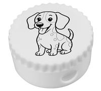 Azeeda 'Happy Sitting Jack Russell' Compact Pencil Sharpener (PS00051421)