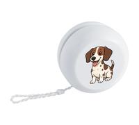 Azeeda 'Happy Sitting Jack Russell' Retro Style Yo-Yo (YY00051343)