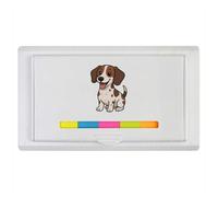 Azeeda 'Happy Sitting Jack Russell' Sticky Note Ruler Pad (ST00042511)