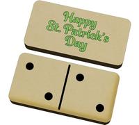 Azeeda 'Happy St. Patrick's Day' Domino Set & Box (DM00056034)