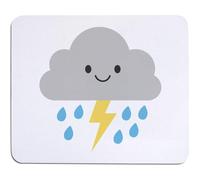 Azeeda 'Happy Storm Cloud' Mouse Mat/Desk Pad (MO00046205)