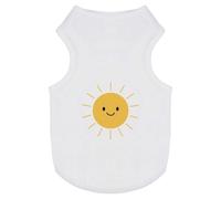 Azeeda 'Happy Sunshine' Pet Dog/Cat T-Shirt, L (PT00153087)