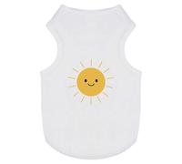Azeeda 'Happy Sunshine' Pet Dog/Cat T-Shirt, XS (PT00153084)