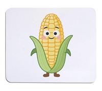 Azeeda 'Happy Sweetcorn' Mouse Mat/Desk Pad (MO00047453)