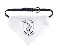 Azeeda 'Hare Today Gone Tomorrow' Pet Bandana - White, S (PD00086337)