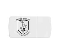 Azeeda 'Hare Today Gone Tomorrow' Pill Box with Splitter (PI00045457)