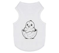 Azeeda 'Hatching Baby Chick' Pet Dog/Cat T-Shirt, L (PT00181099)