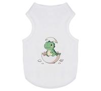 Azeeda 'Hatching Dinosaur' Pet Dog/Cat T-Shirt, L (PT00182899)