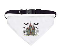 Azeeda 'Haunted House' Pet Bandana - White, L (PD00088178)