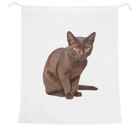 Azeeda 'Havana Brown Cat' Laundry/Washing/Storage Bag (LB00044356)