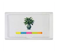 Azeeda 'Healthy House Plant' Sticky Note Ruler Pad (ST00045895)