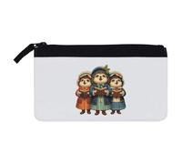 Azeeda 'Hedgehog Carol Singers' Pencil Case (PC00053360)