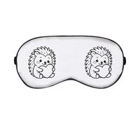 Azeeda 'Hedgehog Heart Hug' Sleep/Travel Eye Mask (EY00031120)