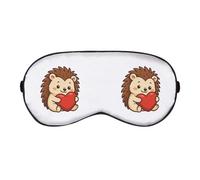 Azeeda 'Hedgehog Heart Hug' Sleep/Travel Eye Mask (EY00031121)