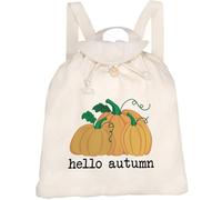 Azeeda 'Hello Autumn' Canvas Rucksack/Backpack (RK00042340)