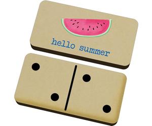 Azeeda 'Hello Summer' Domino Set & Box (DM00058397)